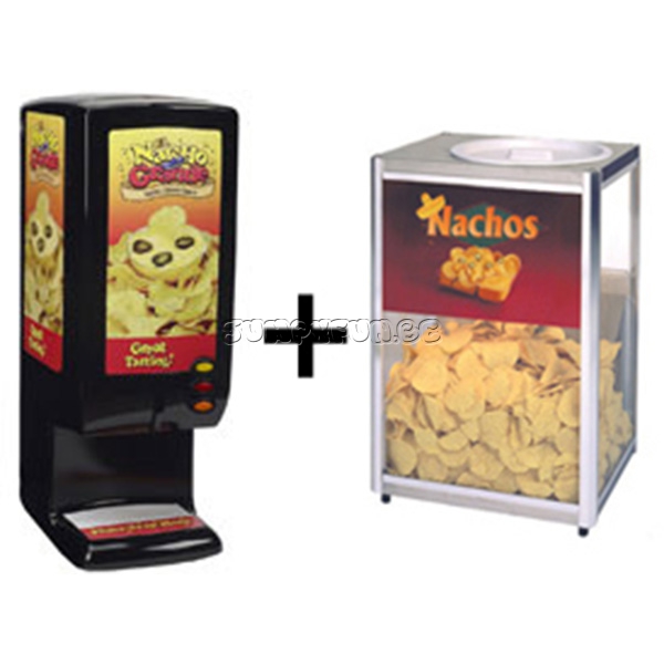 Nacho warmkast en cheese-dispenser
